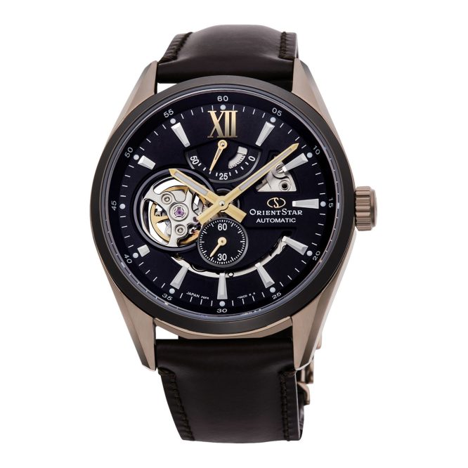 Modern Semi Skeleton Marrone Brunito