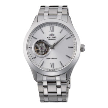 Open Heart 39mm Acciaio Silver