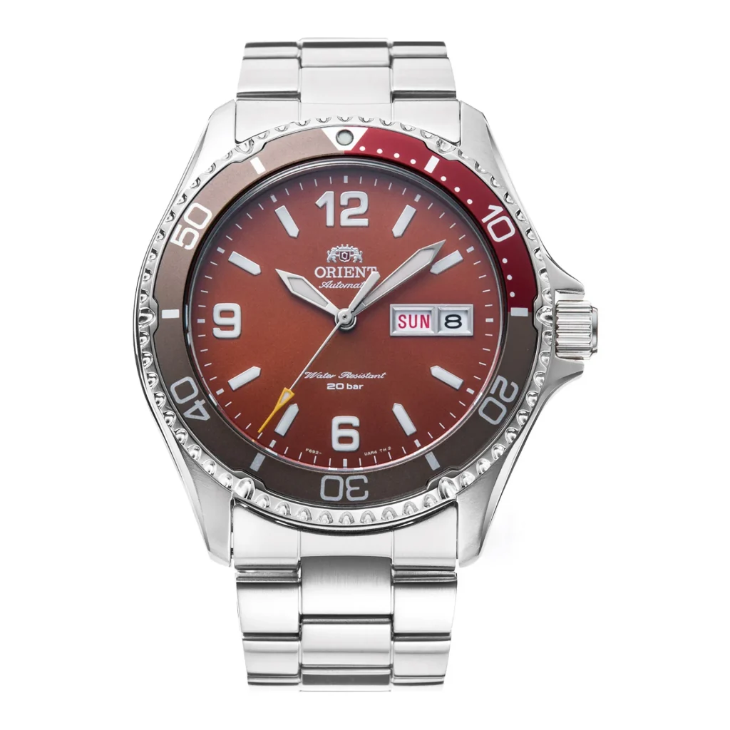 Orologio ORIENT Sport Kamasu / Mako III Arabic Rosso Tramonto - RA-AA0820R19B - RA-AA0820R
