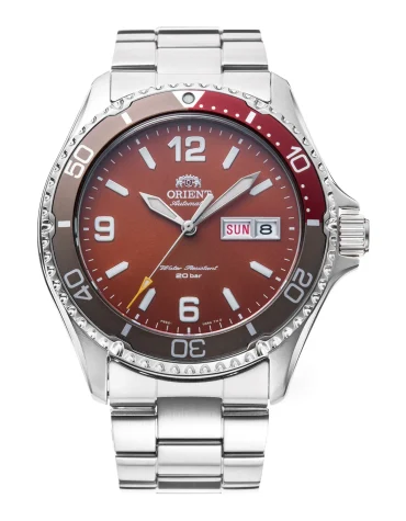 Orologio ORIENT Sport Kamasu / Mako III Arabic Rosso Tramonto - RA-AA0820R19B - RA-AA0820R
