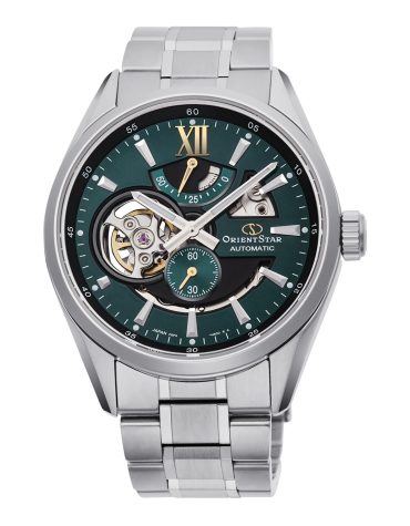 Modern Semi Skeleton Acciaio Verde