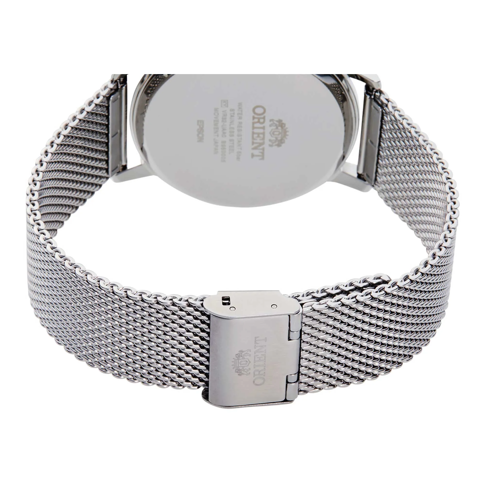 Quartz Chronograph Mesh Bianco