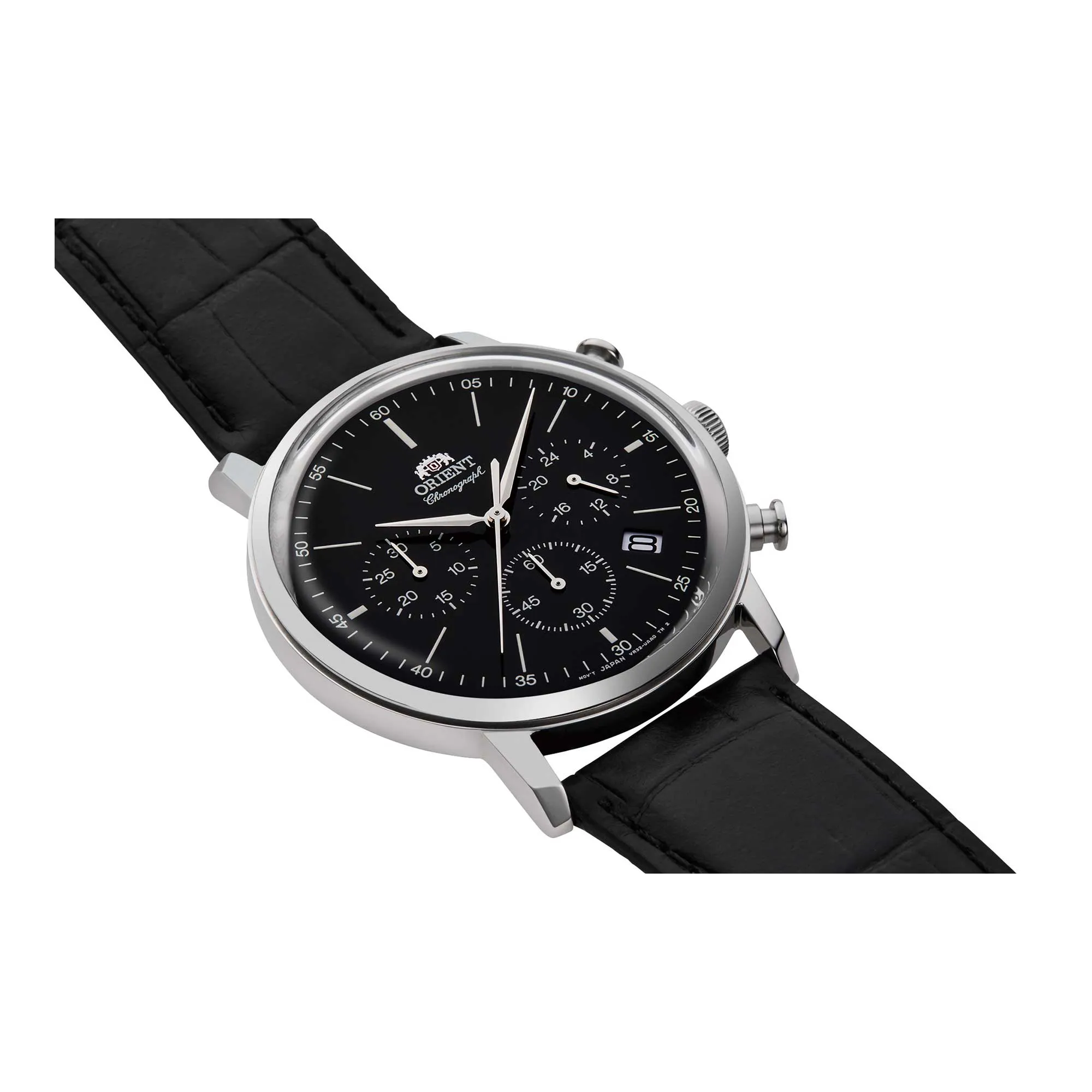 Quartz Chronograph Pelle Nero