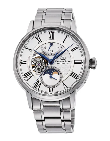 ORIENT STAR Classic_AY01 Moon Phase_RE-AY0102S_RE-AY0102S00B__main