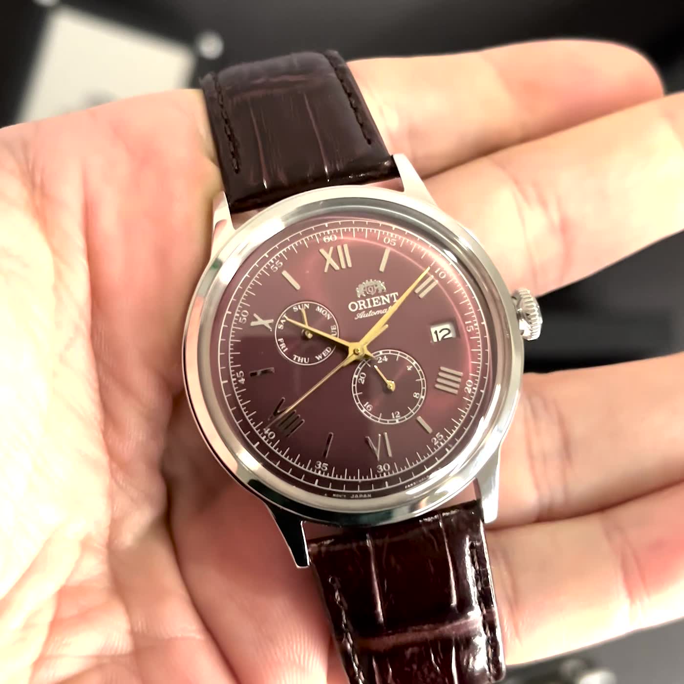 ORIENT Classic_AK07 Bambino V8_RA-AK0705R_RA-AK0705R30B_RA-AK0705R10B_unboxing