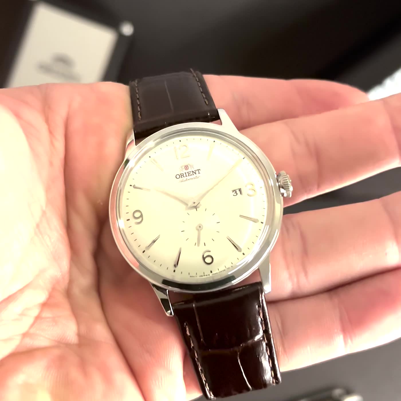 ORIENT Classic_AP00 Bambino Small Seconds_RA-AP0002S_RA-AP0002S30B_RA-AP0002S10B_unboxing