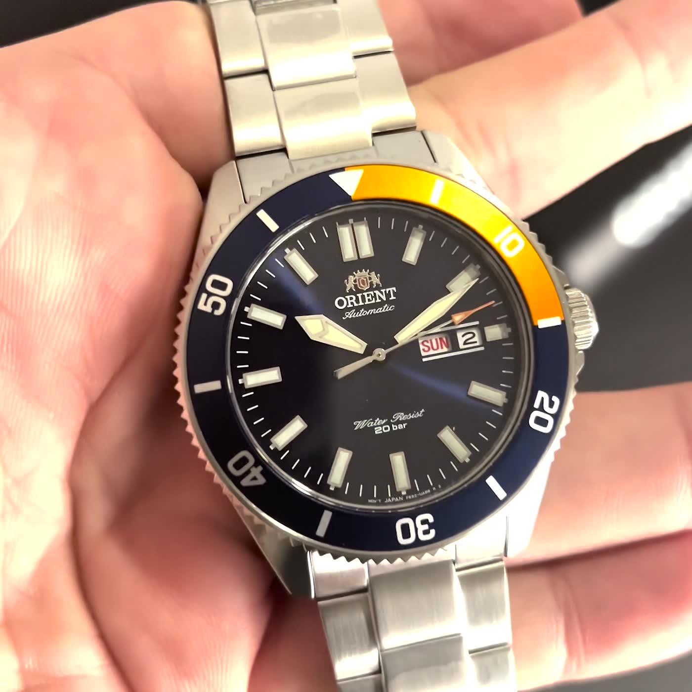 ORIENT Sport_AA00-AA09 Kano / Big Mako_RA-AA0913L_RA-AA0913L19B__unboxing