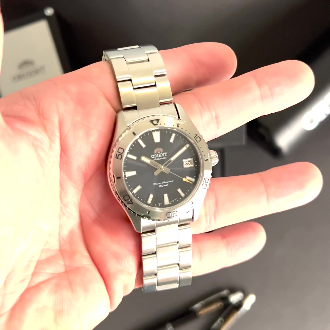 ORIENT Sport_AC0Q Mako 40mm_RA-AC0Q02L_RA-AC0Q02L10B_RA-AC0Q02L30B_unboxing