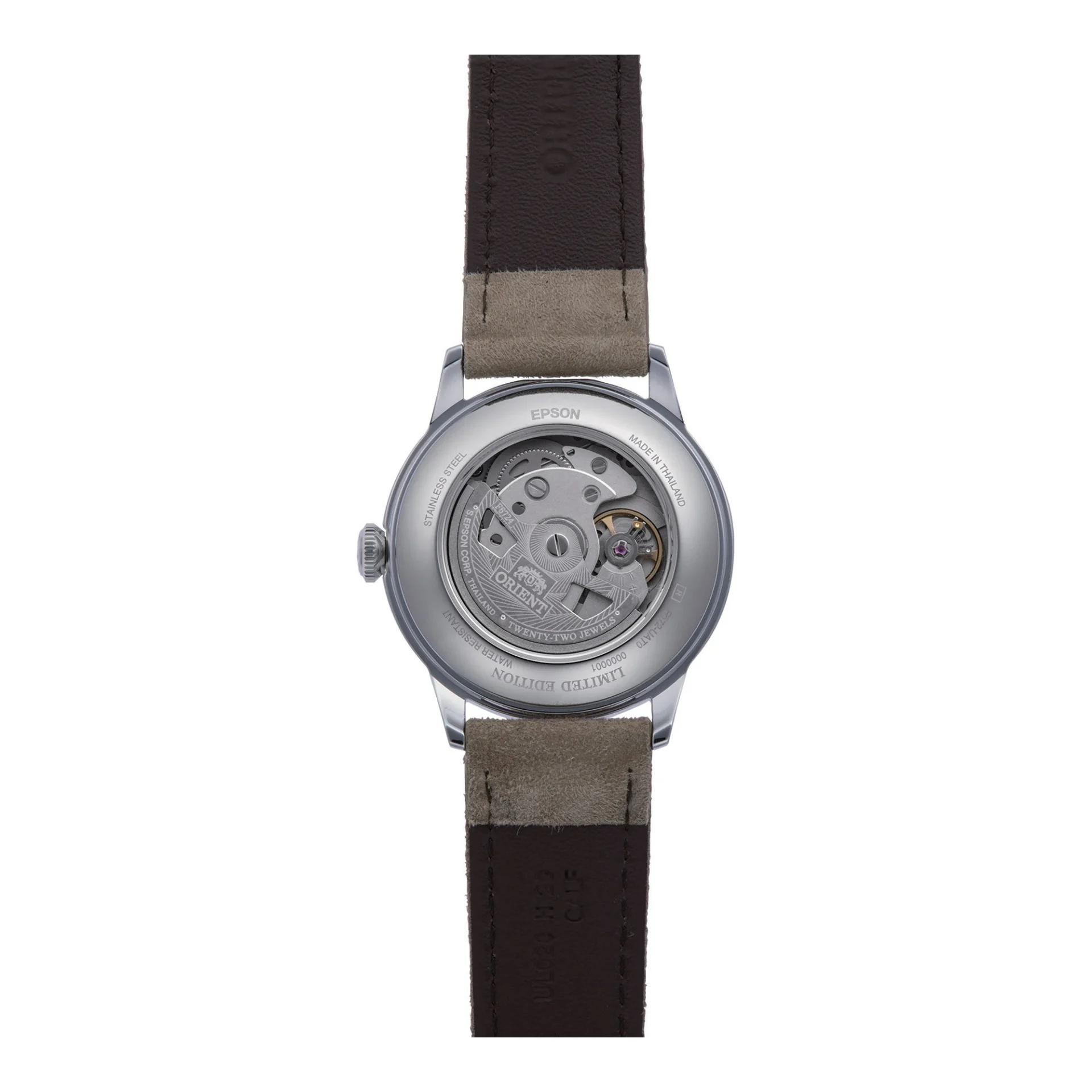 ORIENT Classic Bambino 38mm Edizione Limitata Grigio Siderale - RA-AC0M13N RA-AC0M13N30B back