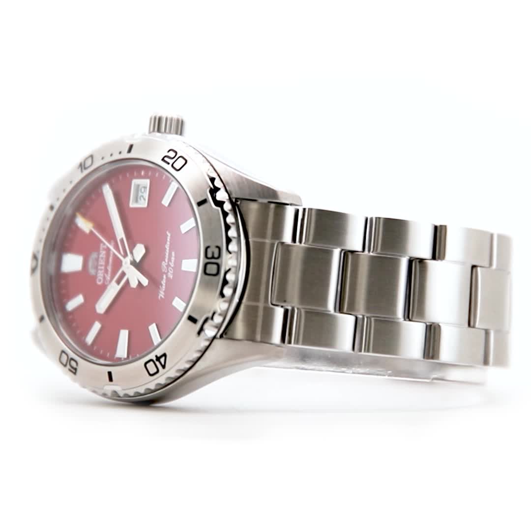 Mako 40mm Acciaio Rosso Carminio