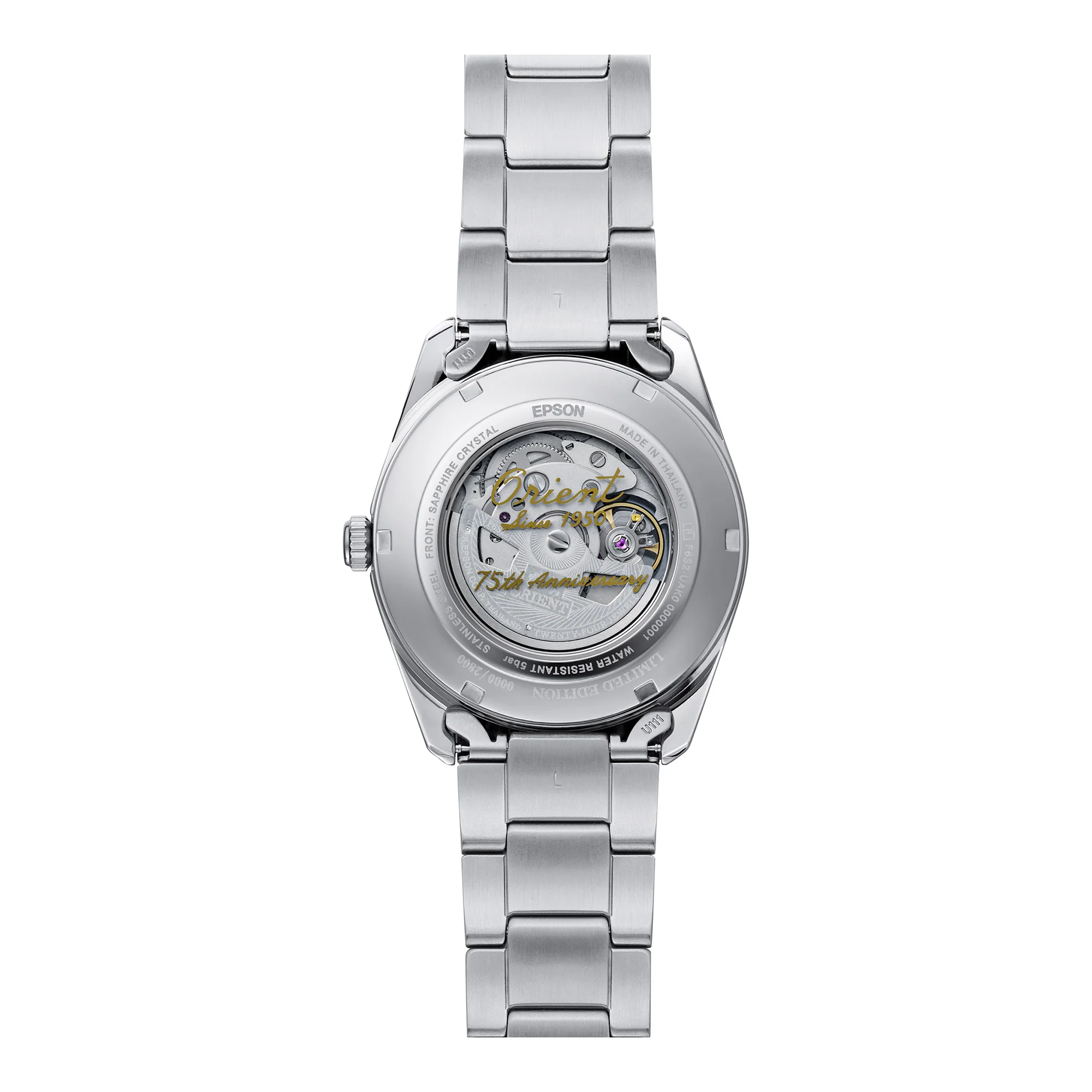 Small Seconds Semi Skeleton Grigio Edizione Limitata 75° ann.