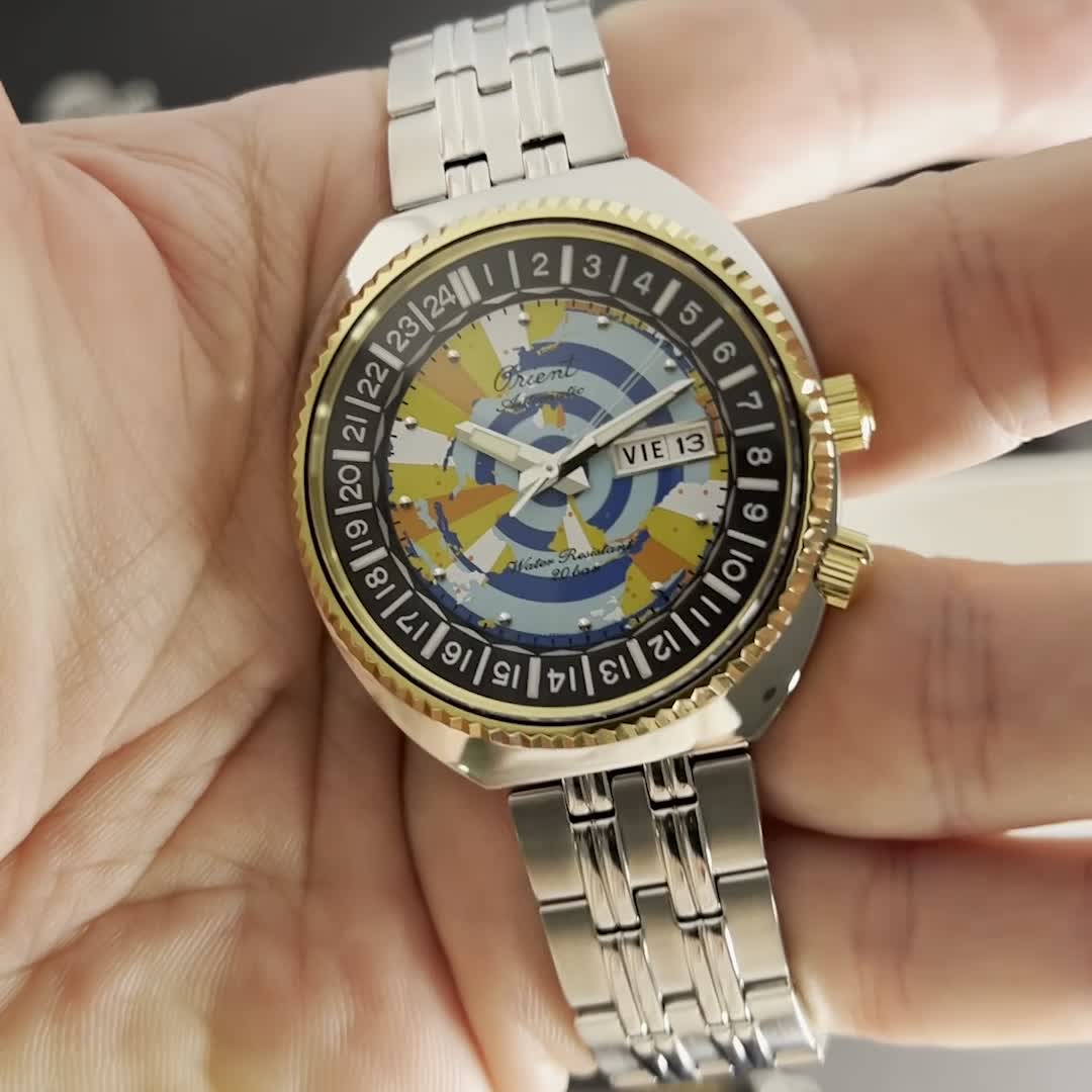 ORIENT Revival_AA0E World Map__RA-AA0E08Y39B__unboxing